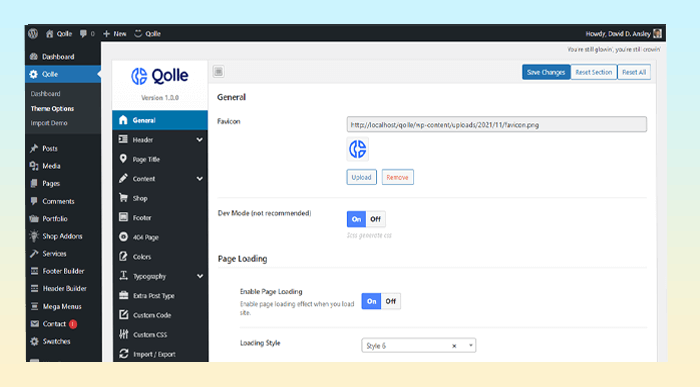 Landing Page